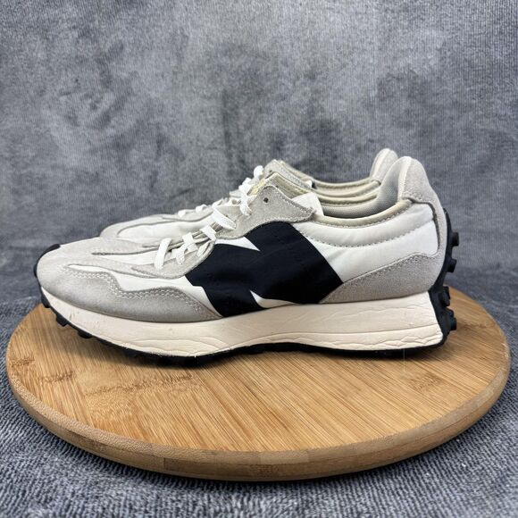 New Balance 327 Shoes Womens Size 9 White Gray Black Casual Sneakers WS327FE - Picture 3 of 9